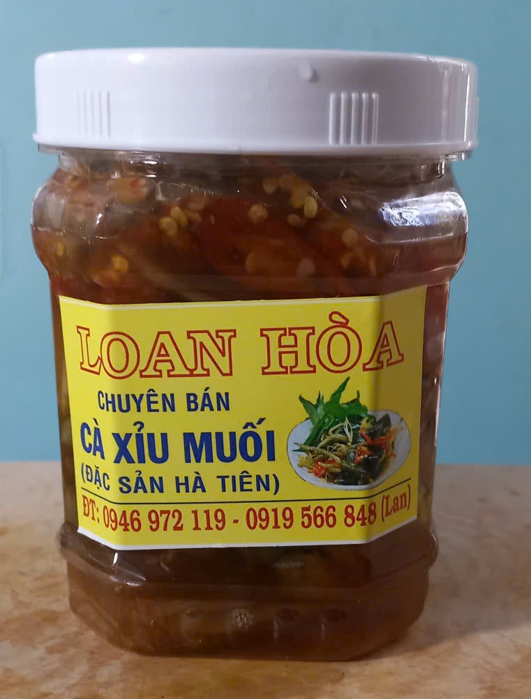 Cà Xỉu Muối Tỏi ớt Hà Tiên